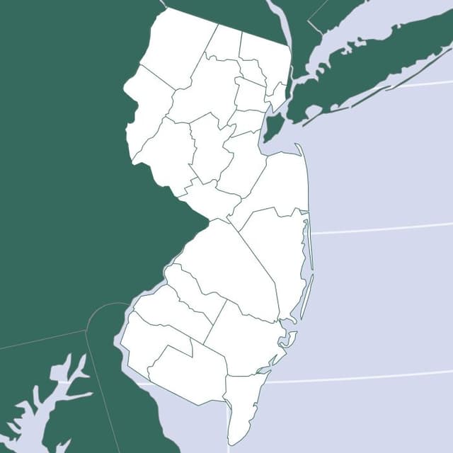 New Jersey Cannabis County Info